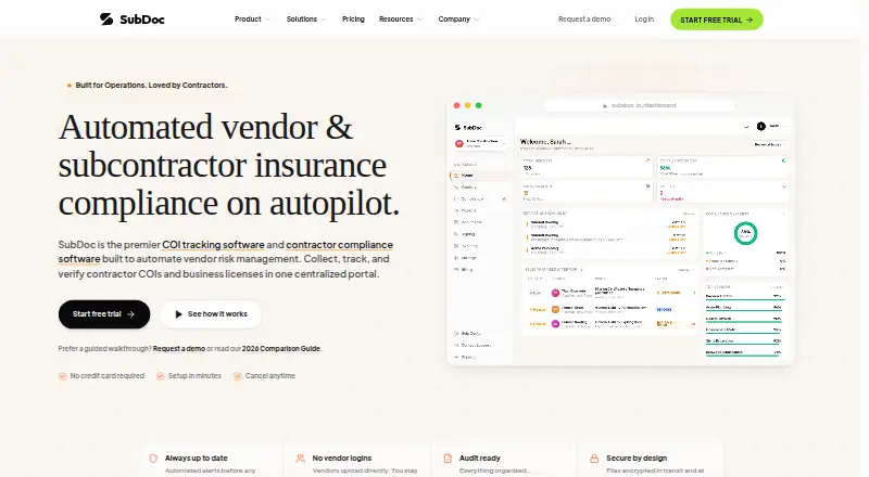 SubDoc screenshot