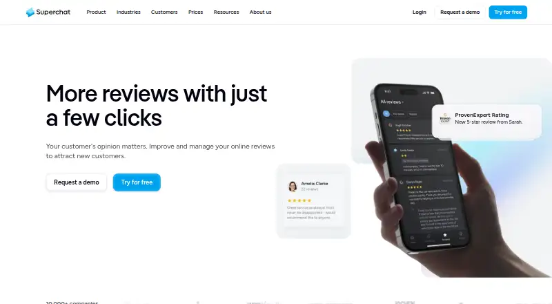 Superchat screenshot