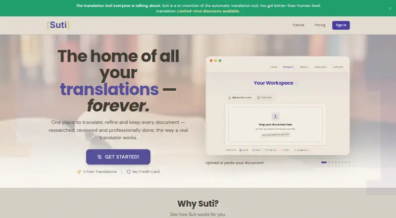 Suti screenshot