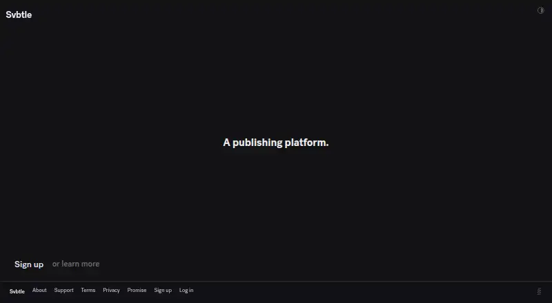 Svbtle screenshot