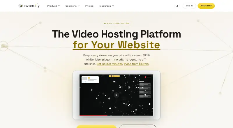Swarmify SmartVideo screenshot