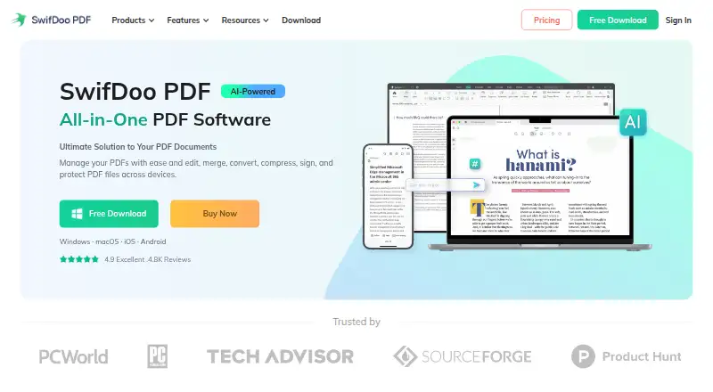 SwifDoo PDF screenshot
