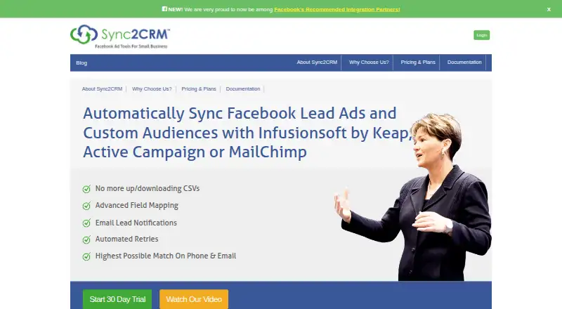 Sync2CRM screenshot