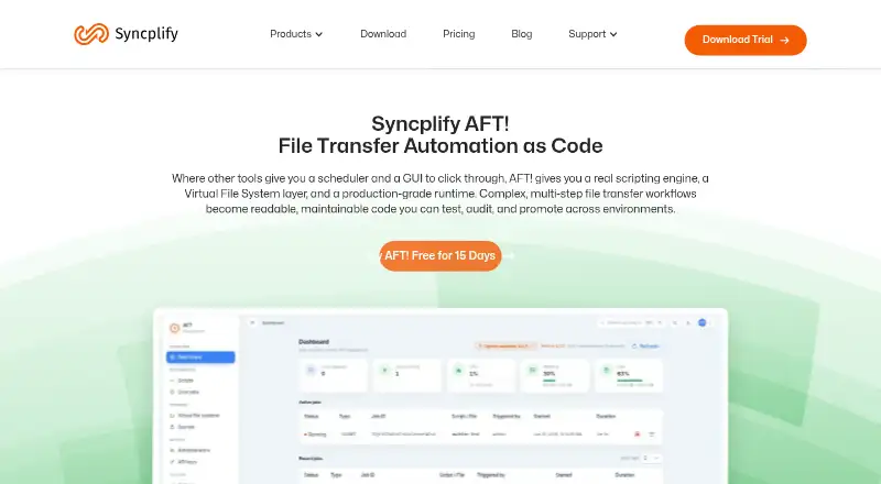 Syncplify AFT! screenshot