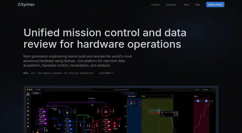 Synnax screenshot
