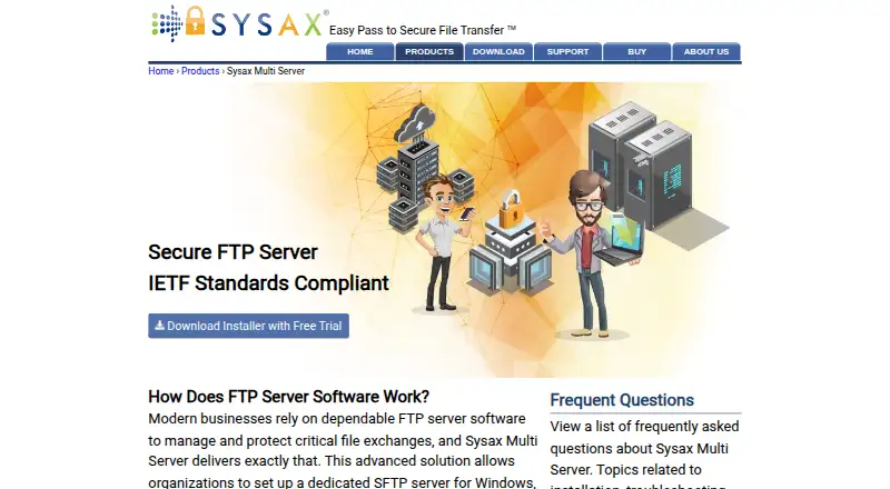 Sysax Multi Server screenshot