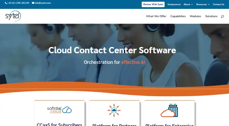 Softdial Contact Center screenshot