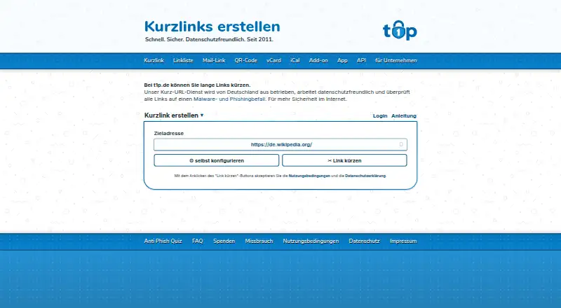 t1p.de screenshot