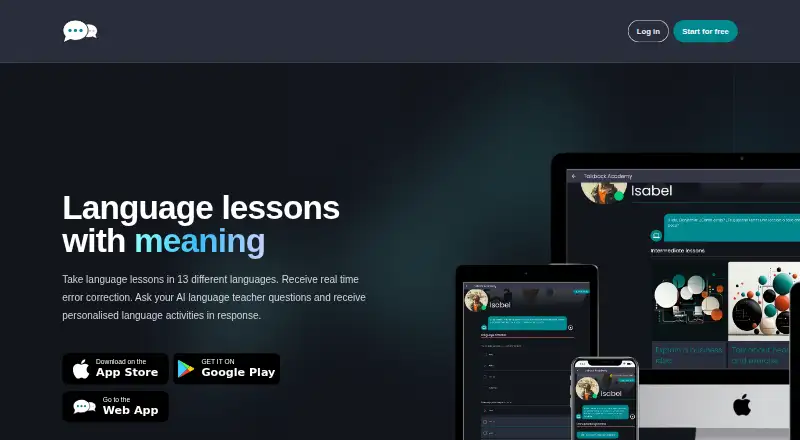 Talkback Academy screenshot