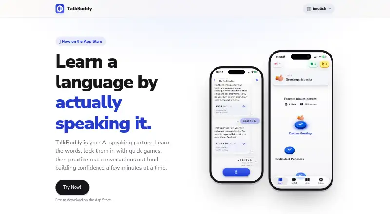 TalkBuddy screenshot