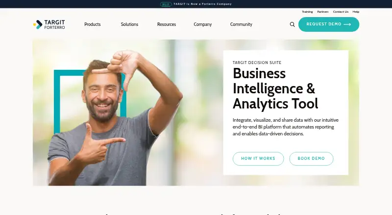 TARGIT Decision Suite screenshot
