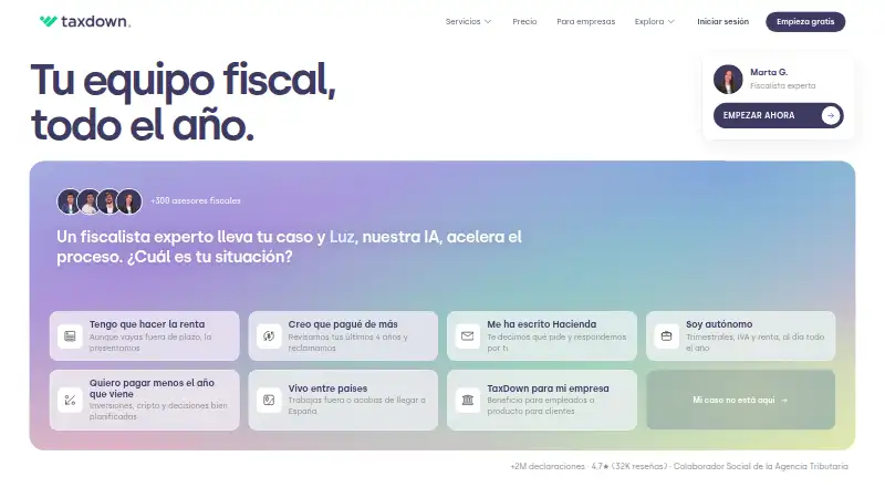 TaxDown screenshot