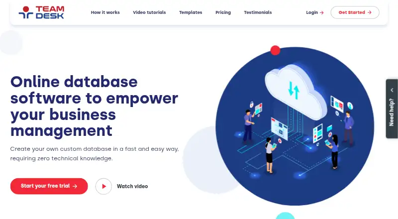 TeamDesk screenshot