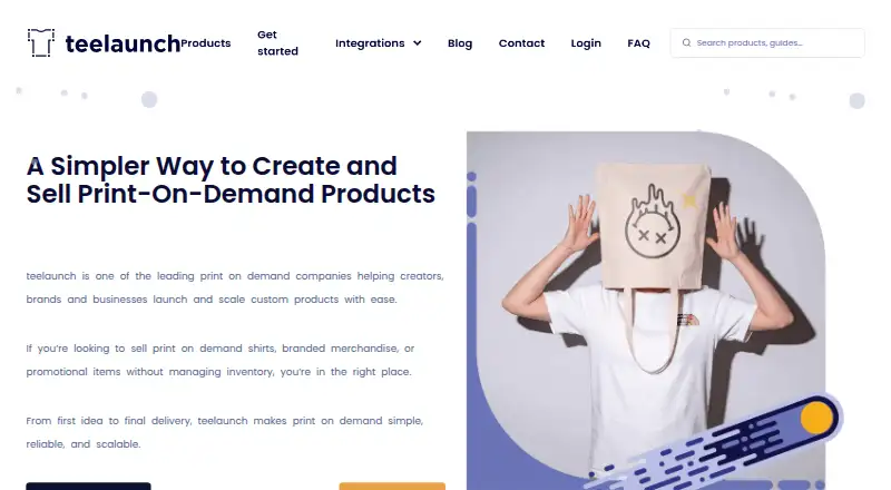 teelaunch screenshot