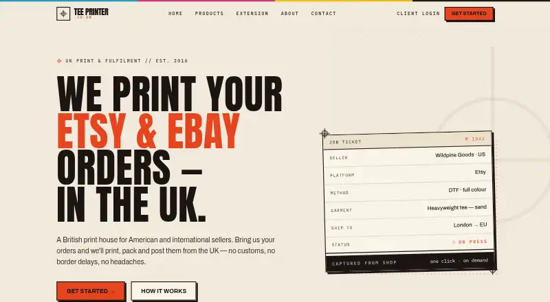 Tee Printer screenshot