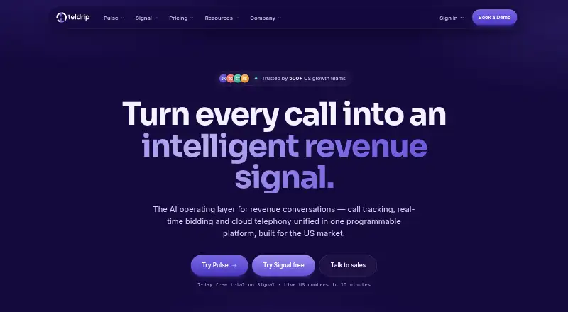 Teldrip screenshot