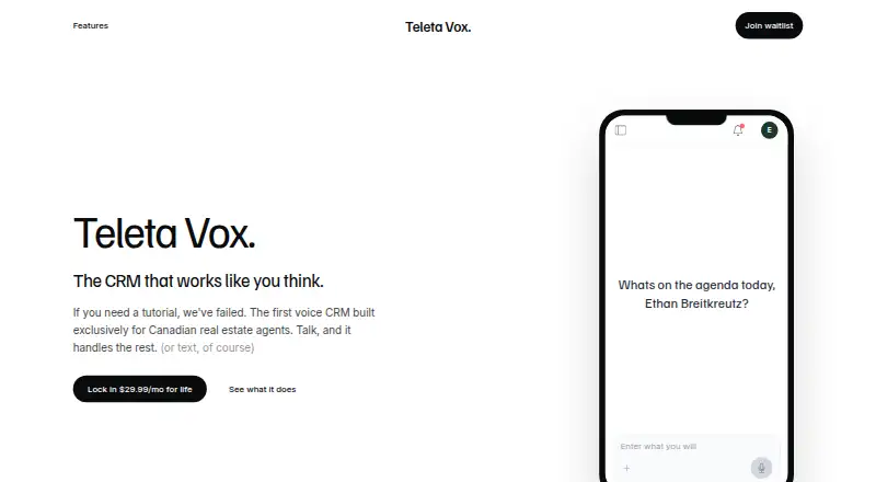 Teleta Vox screenshot