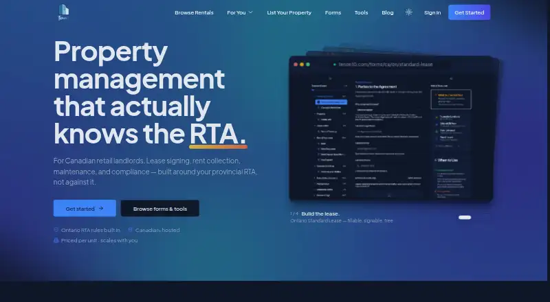 Tenon10 screenshot