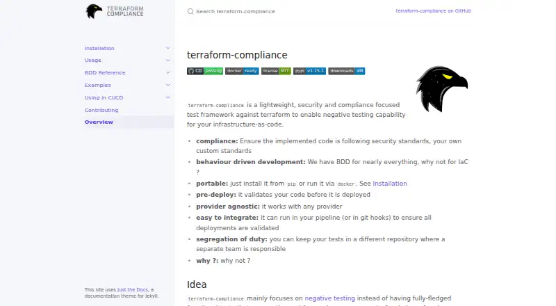 terraform-compliance screenshot