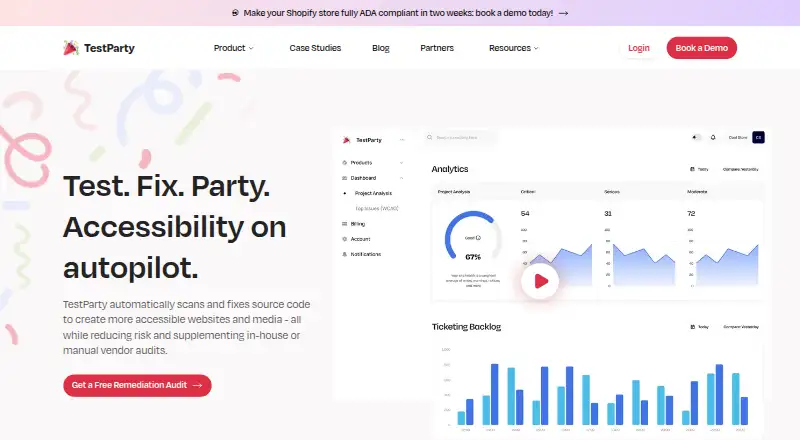 TestParty screenshot