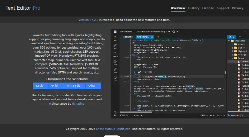 Text Editor Pro screenshot