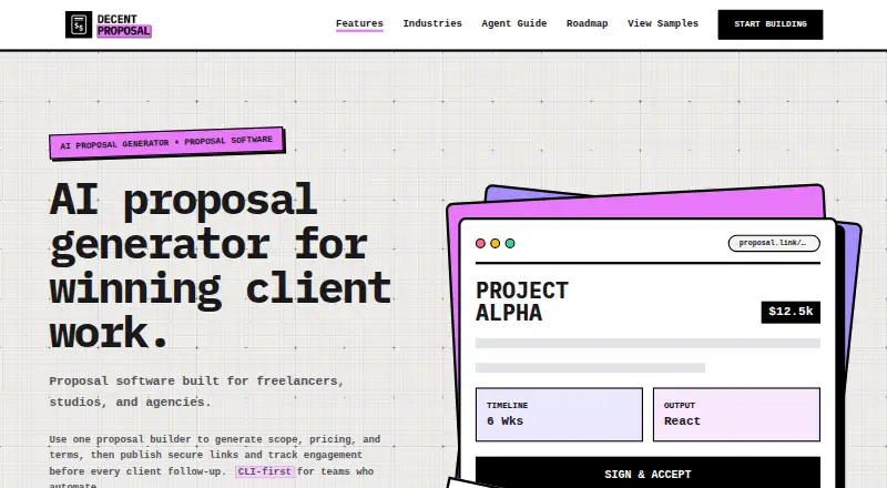 The Decent Proposal screenshot