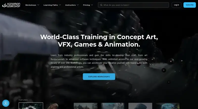 The Gnomon Workshop screenshot