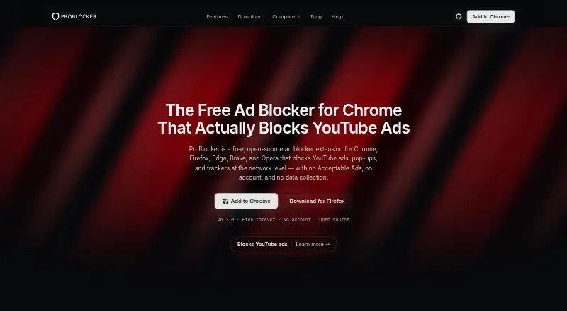 ProBlocker screenshot