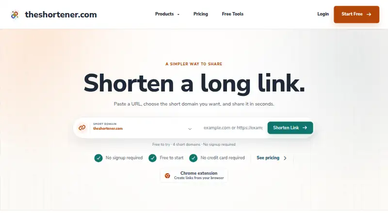 TheShortener screenshot