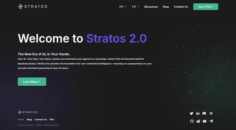 Stratos screenshot