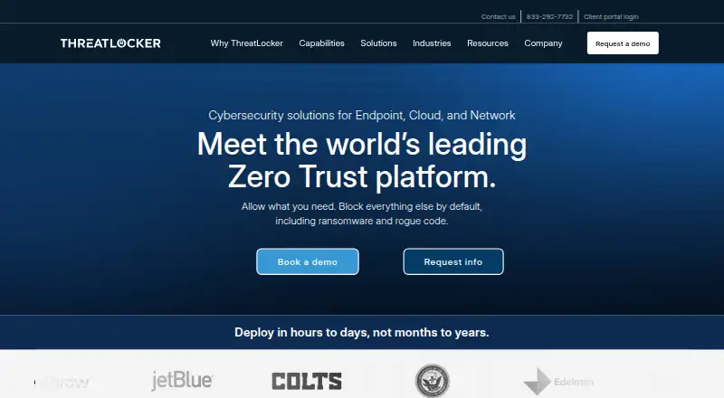 ThreatLocker screenshot
