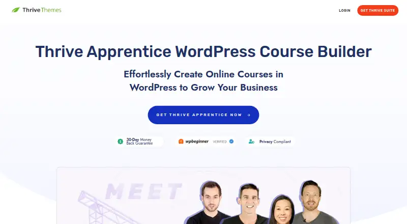 Thrive Apprentice screenshot