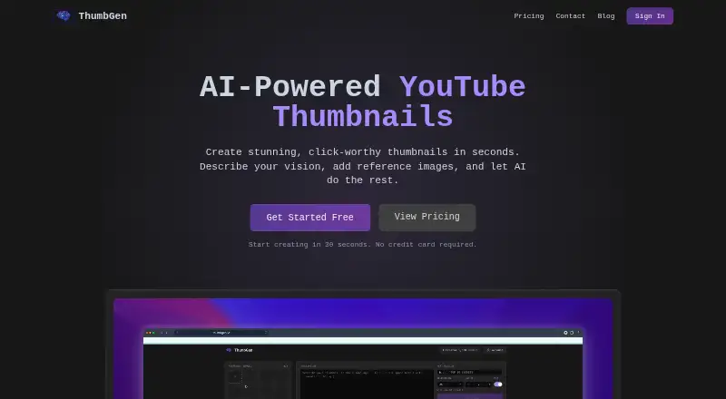 ThumbGen screenshot