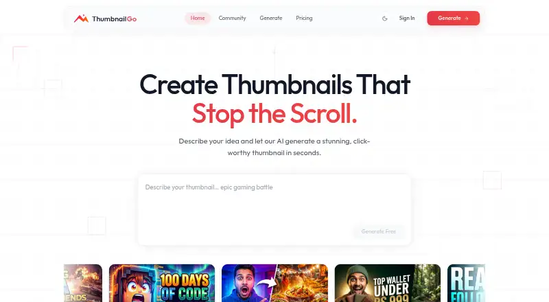 ThumbnailGo screenshot