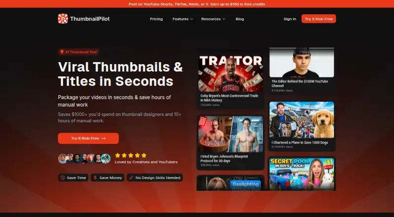 ThumbnailPilot screenshot