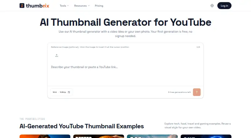 Thumbrix screenshot