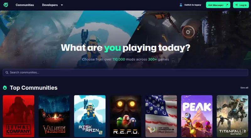 Thunderstore screenshot