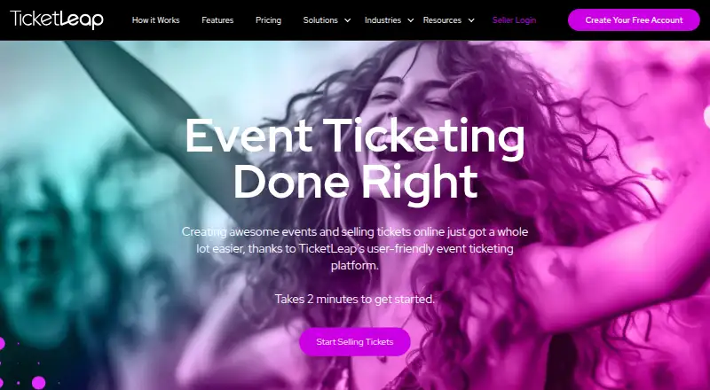 TicketLeap screenshot