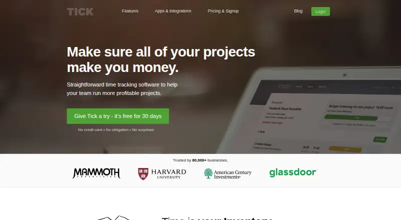 Tick screenshot