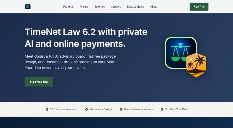 TimeNet Law screenshot