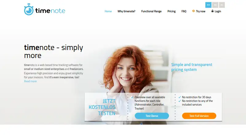 timenote screenshot