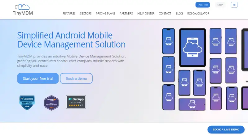 TinyMDM screenshot