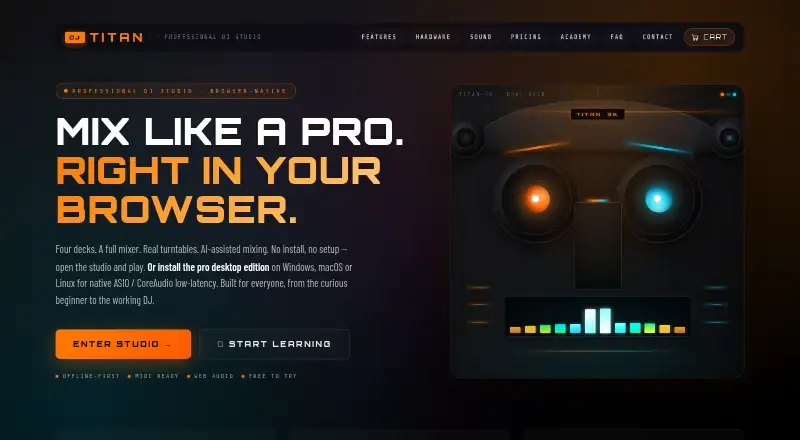 DJ TITAN screenshot