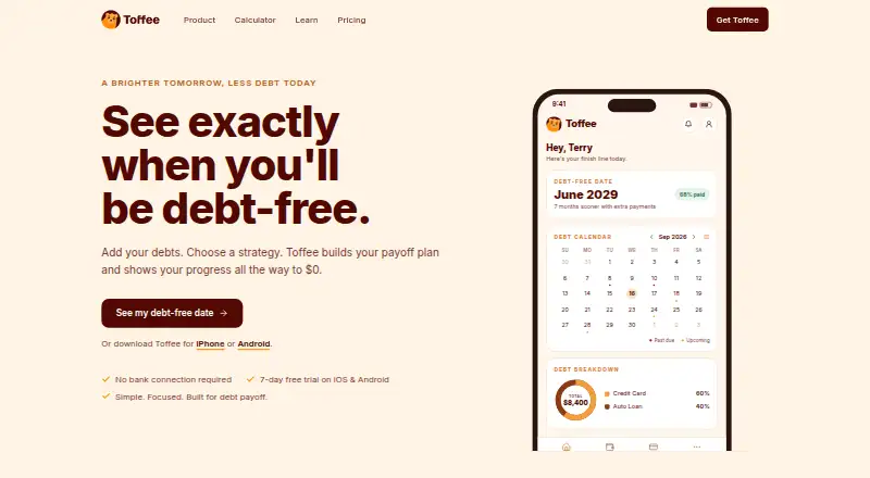 Toffee screenshot