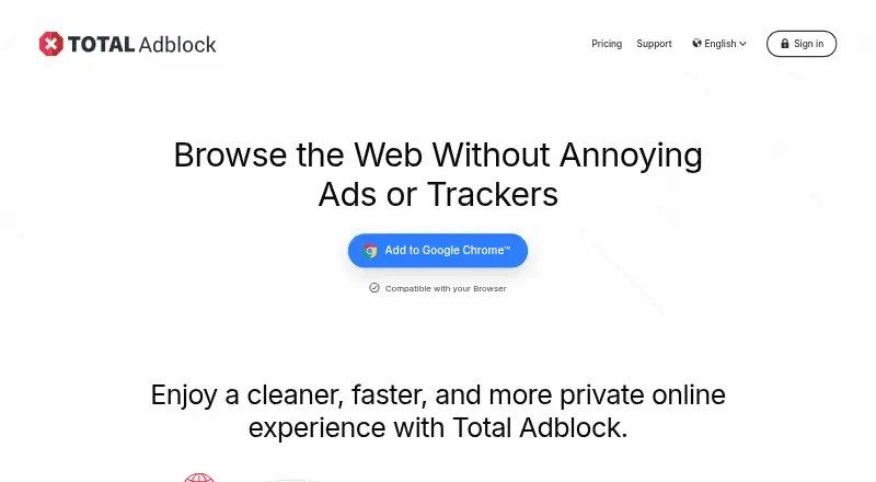 Total Adblock screenshot