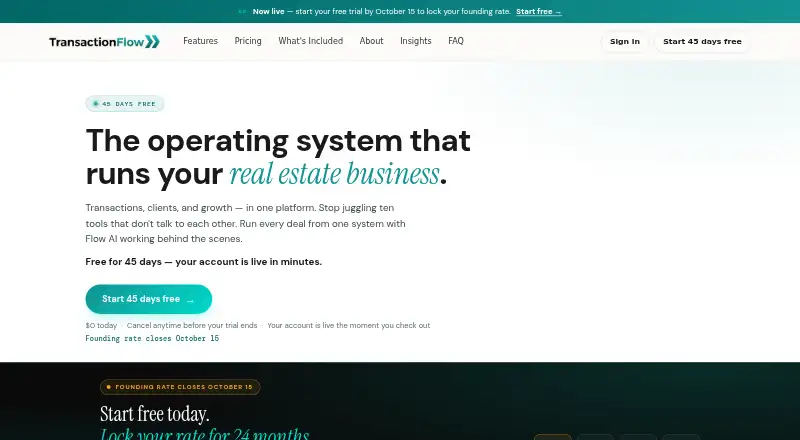 TransactionFlow screenshot