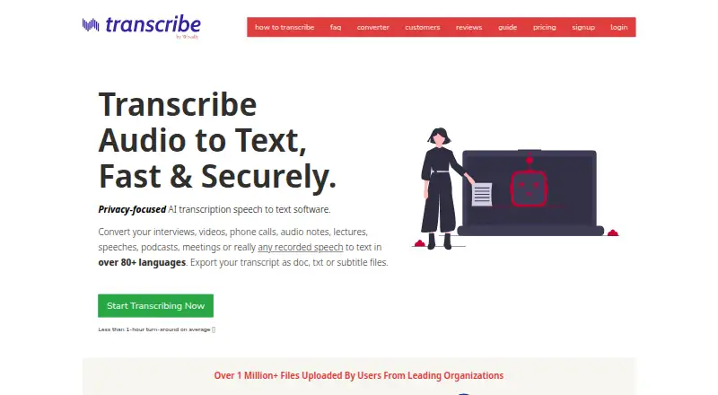 Transcribe by Wreally screenshot