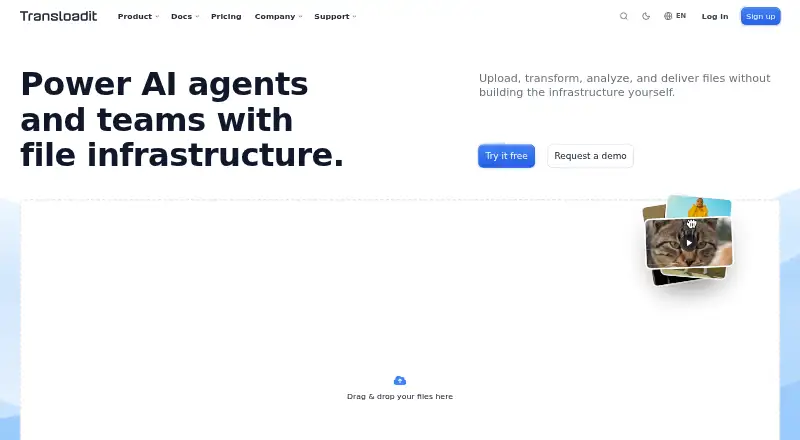 Transloadit screenshot
