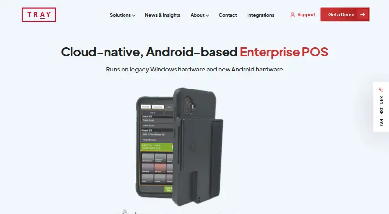 TRAY Online Ordering screenshot