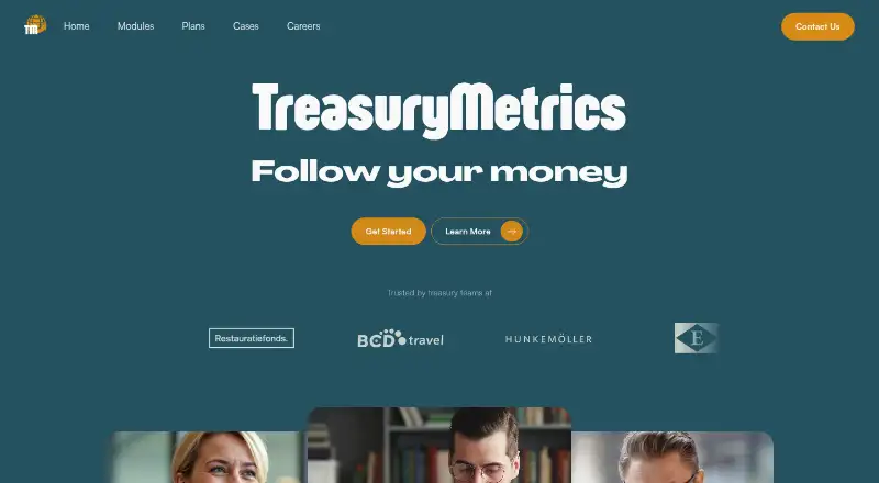 TreasuryMetrics Cash Management screenshot